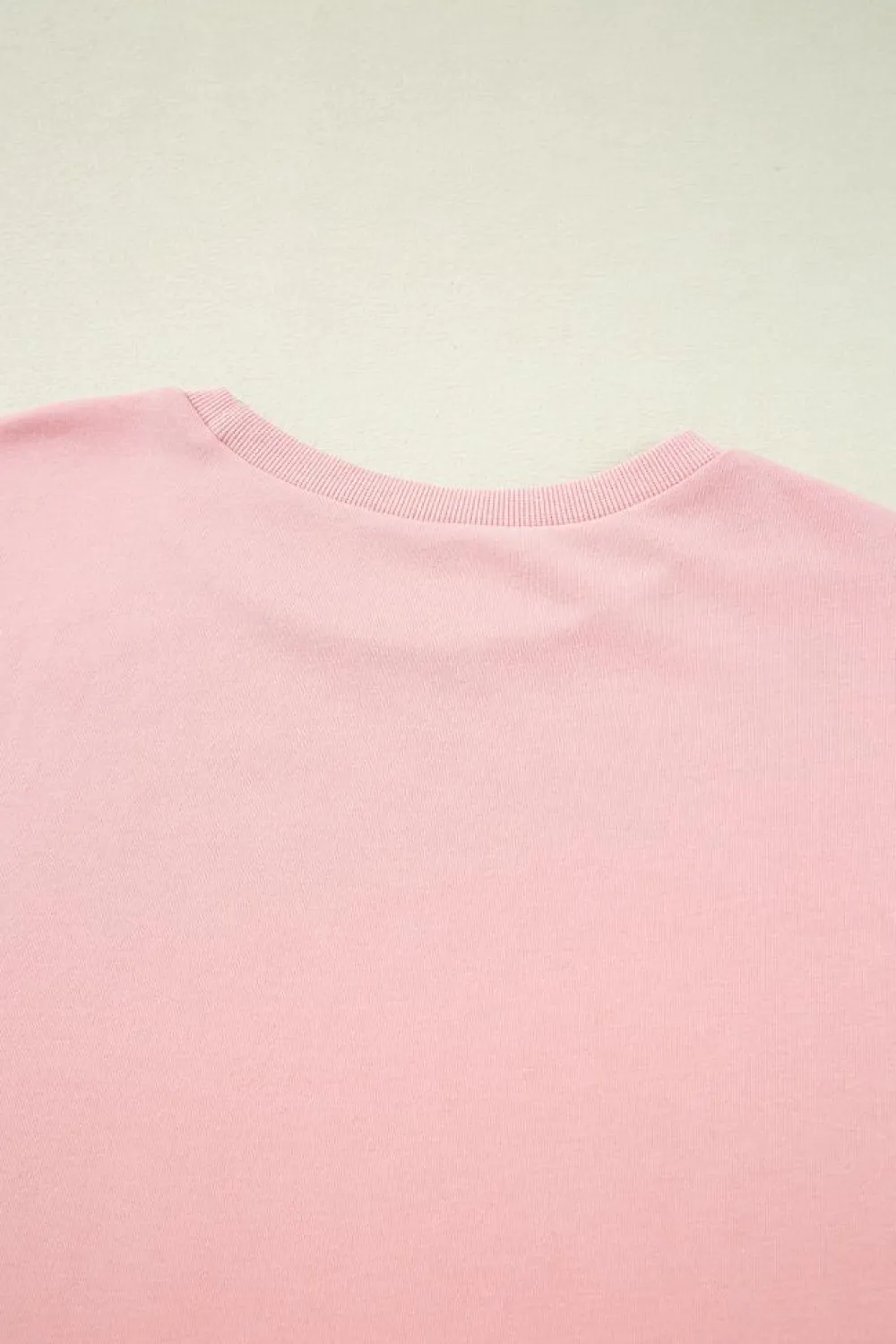 Hot Dear-Lover Half Sleeve T-Shirt & Cargo Sweatpants Set Apricot Pink