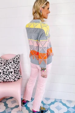 Hot Dear-Lover Multi Buttons Raw Edge Crop Jeans Apricot Pink