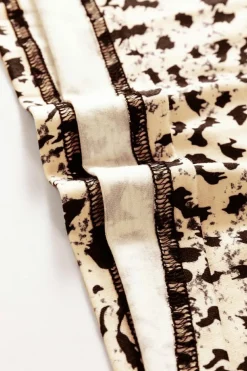 Discount Dear-Lover Leopard Print Boxy Fit Sleeveless Top Beige