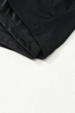 Online Dear-Lover Asymmetric One Shoulder Cutout Bodycon Dress Black