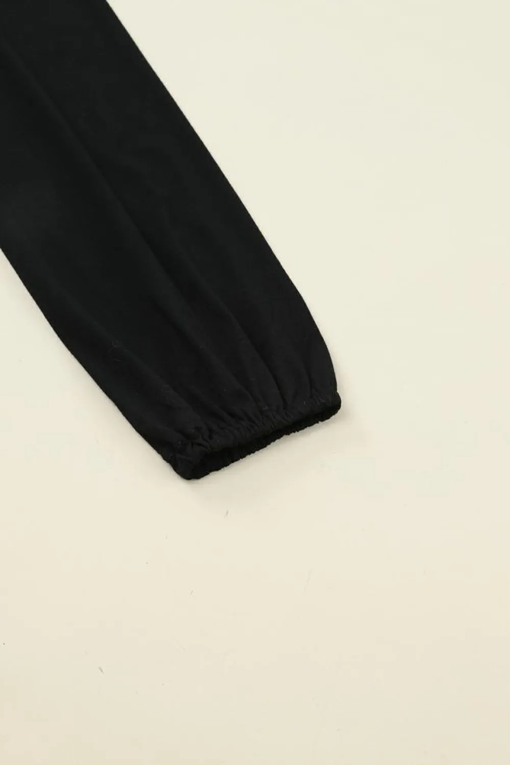 Sale Dear-Lover Button Up High Waist Long Sleeve Dress Black