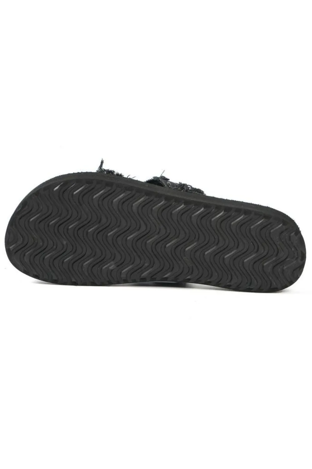 Outlet Dear-Lover Colorblock Plaid Canvas Cross Strap Slippers Black