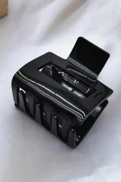 Outlet Dear-Lover black Cutout Square Claw Clip Color black