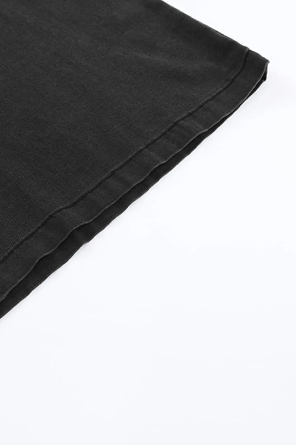 Fashion Dear-Lover High Waist Pocketed Wide Leg Tencel Jeans Black