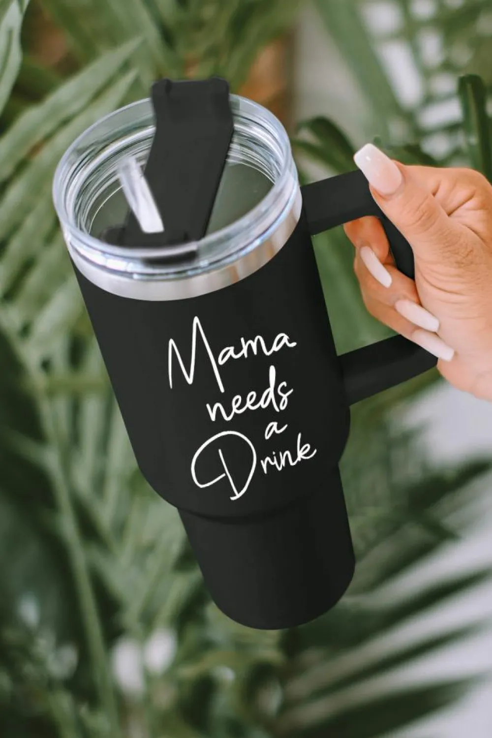 Outlet Dear-Lover Mama Needs A Drink Stainless Steel Portable Cup 40oz Black