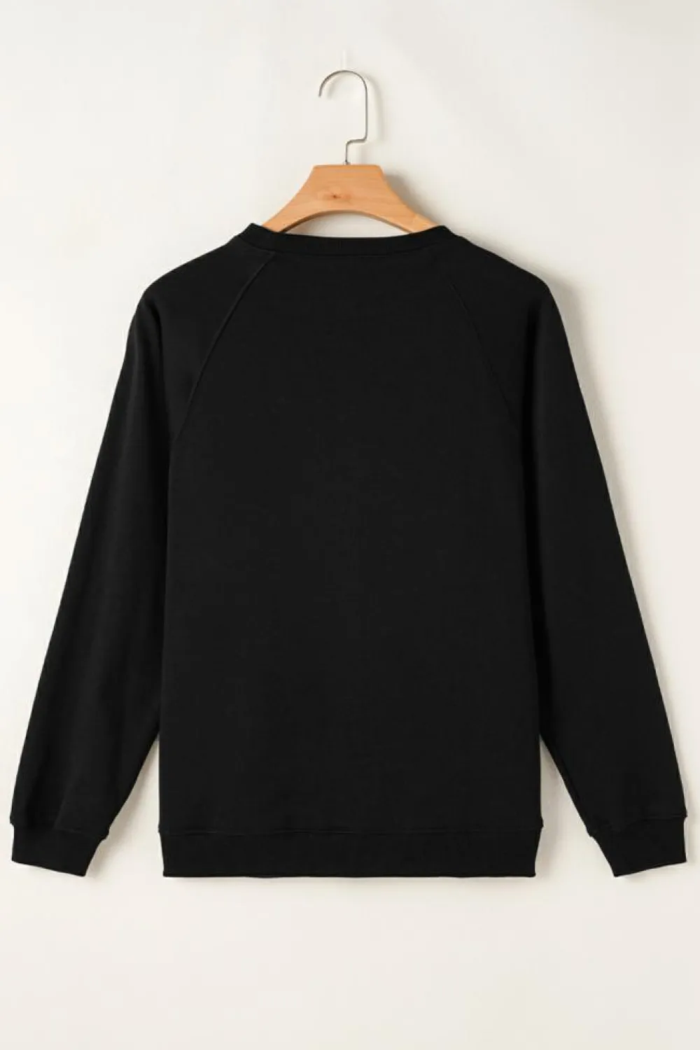 Sale Dear-Lover Rainbow Colorblock Striped Pullover Sweatshirt Black