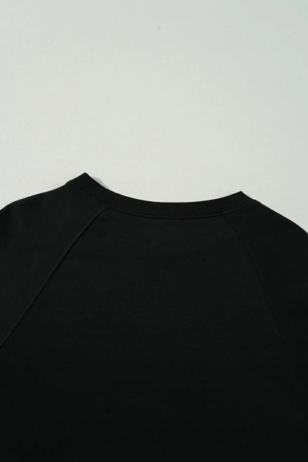 Sale Dear-Lover Rainbow Colorblock Striped Pullover Sweatshirt Black