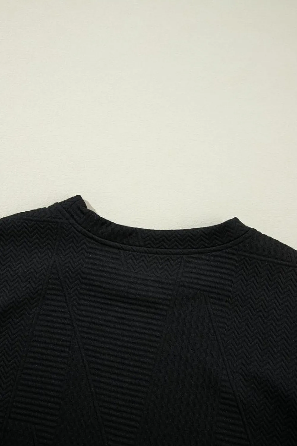Online Dear-Lover Ruffled Sleeve Summer Top and Cropped Loose Pants Set Black
