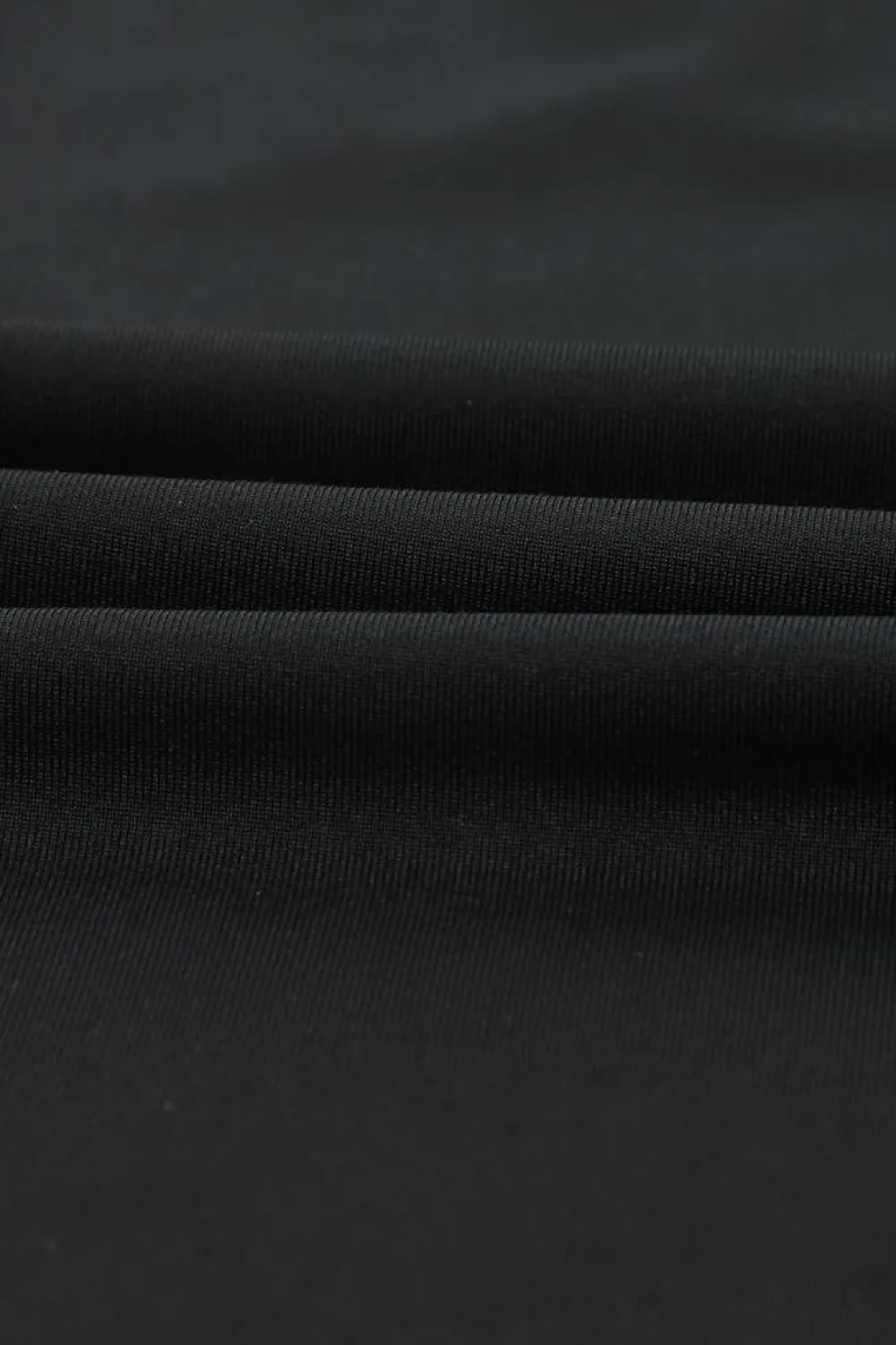 New Dear-Lover Solid Color High Waist Ripped Leggings Black