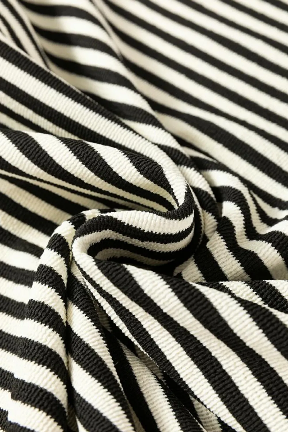 Best Dear-Lover Loose Drop Shoulder Long Sleeve Top Black Stripe