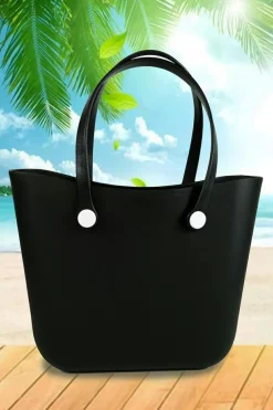 Discount Dear-Lover Waterproof Self-assembly Detachable Straps EVA Tote Bag Black