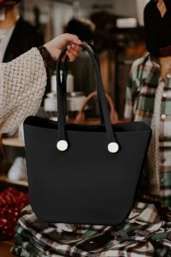 Discount Dear-Lover Waterproof Self-assembly Detachable Straps EVA Tote Bag Black