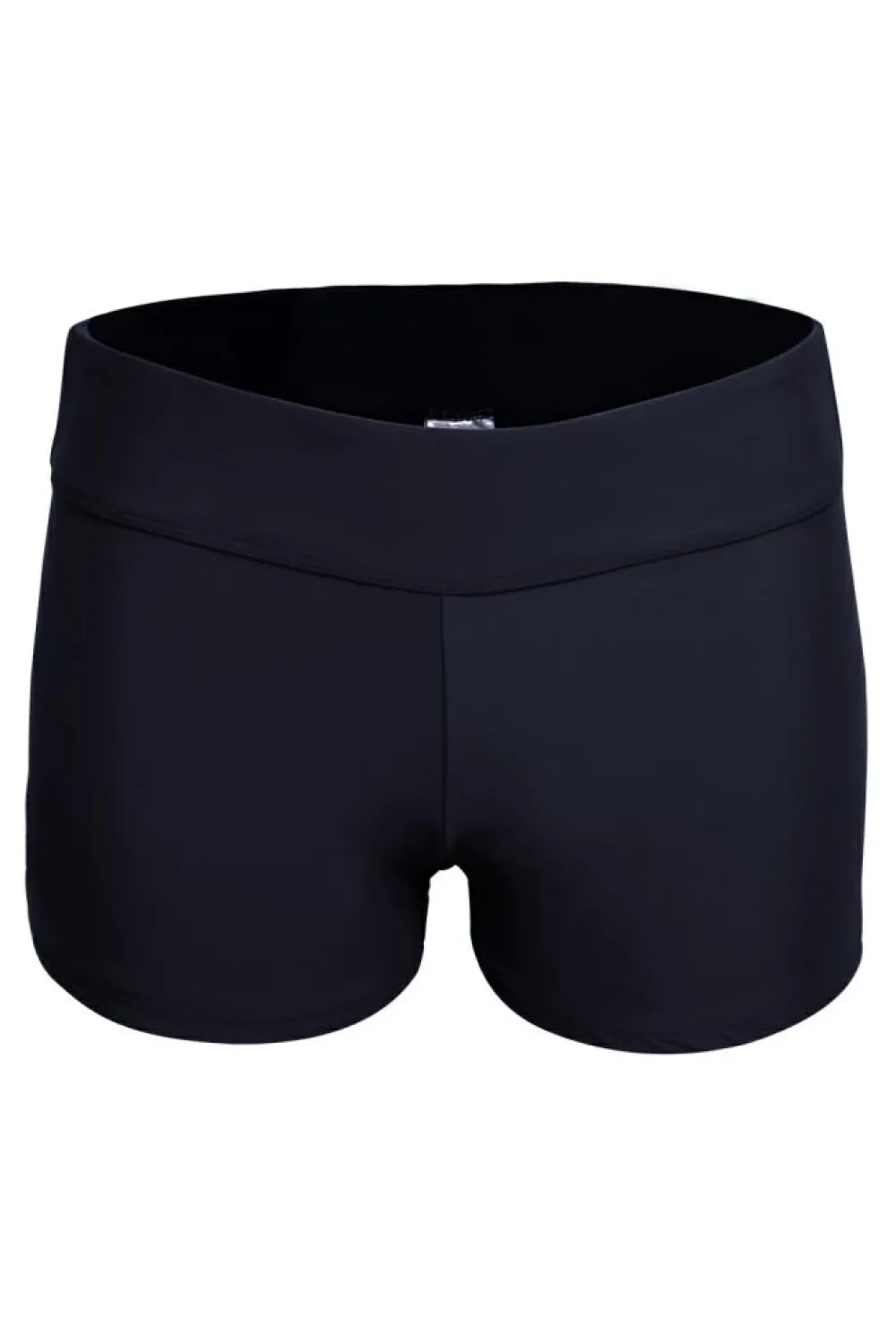 Discount Dear-Lover Wide Waistband Swimsuit Bottom Shorts Black