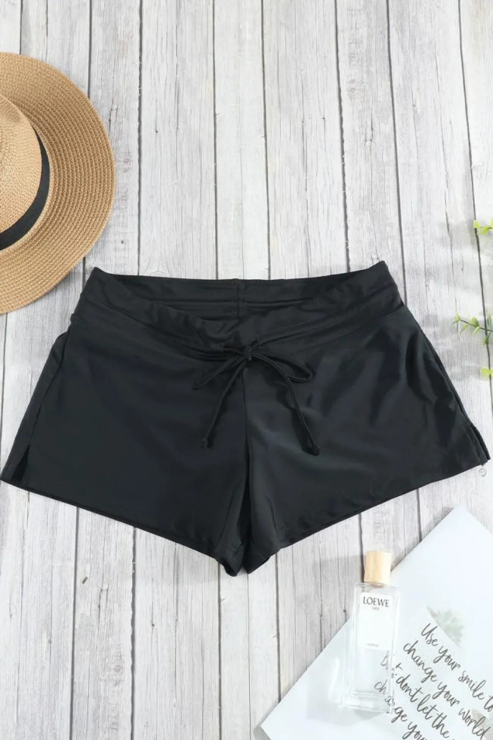 Hot Dear-Lover Women Swim Boardshort Black