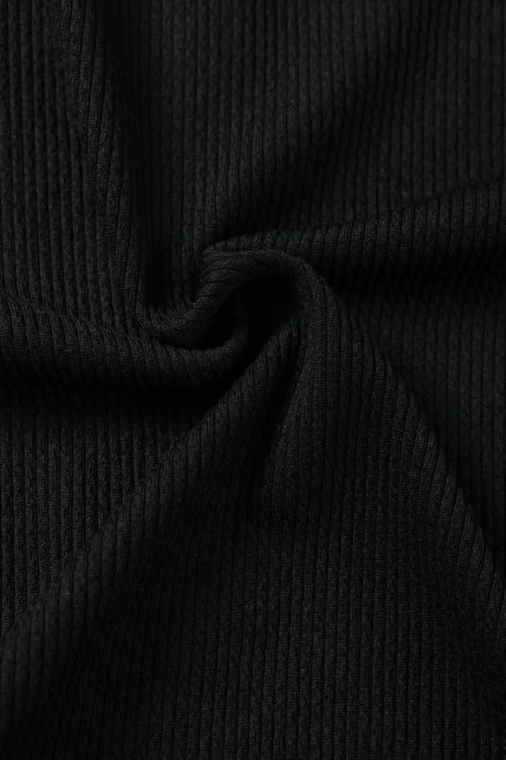 Best Dear-Lover Zip up Mock Neck Ribbed Sleeveless Bodysuit Black