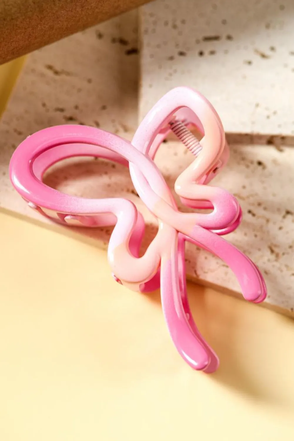 New Dear-Lover Butterfly Shape Glossy Hair Claw Clip Bonbon