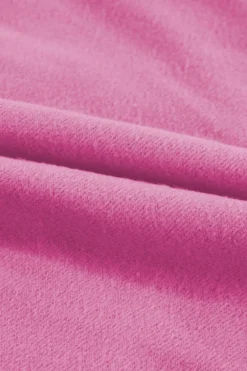 Clearance Dear-Lover Fleece Lined Zip Up Stand Collar Thumbhole Sleeve Sweatshirt Bonbon