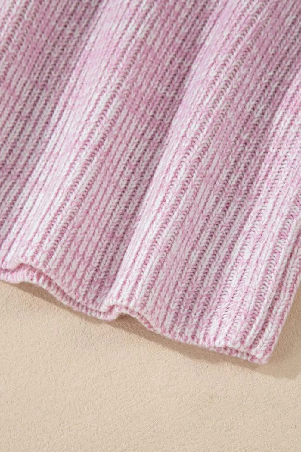Sale Dear-Lover Neutral Colorblock Tie Back Sweater Bonbon