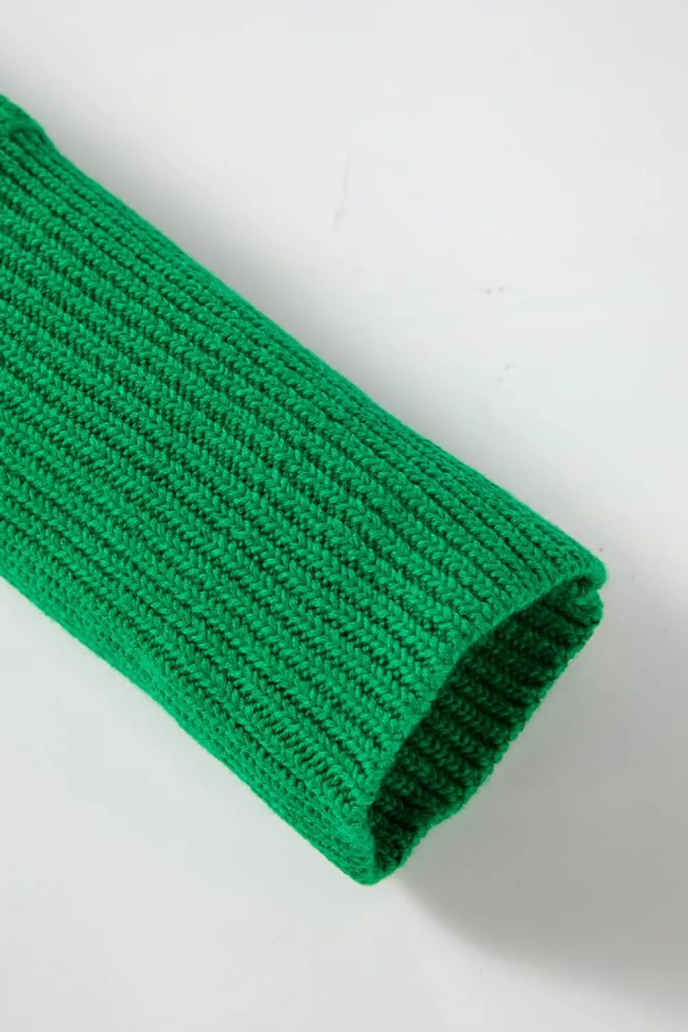 Hot Dear-Lover Bow Knot Cut Out Round Neck Loose Sweater Bright Green