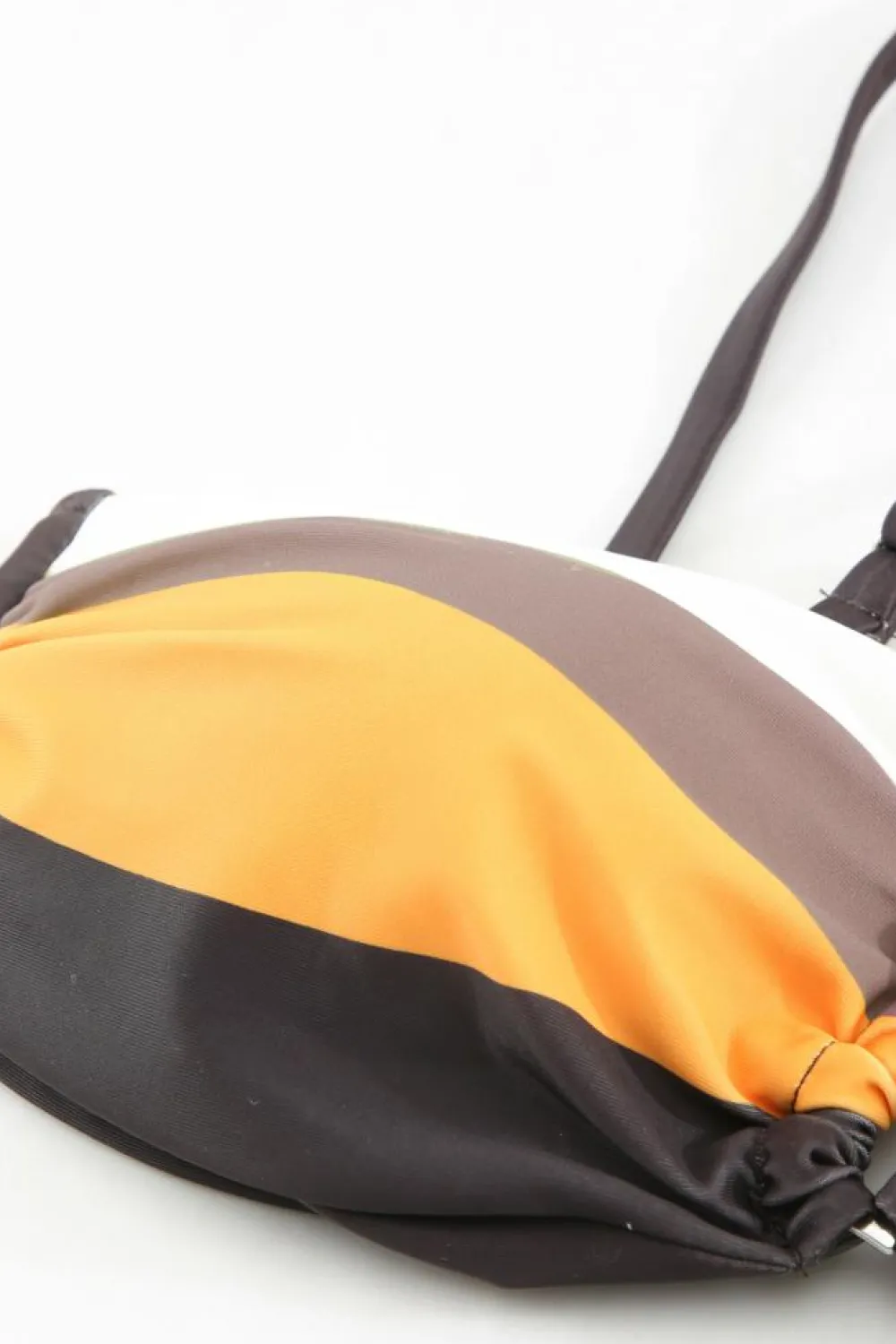 Discount Dear-Lover Gradient Color Block Push Up Bikini Swimwear Brown
