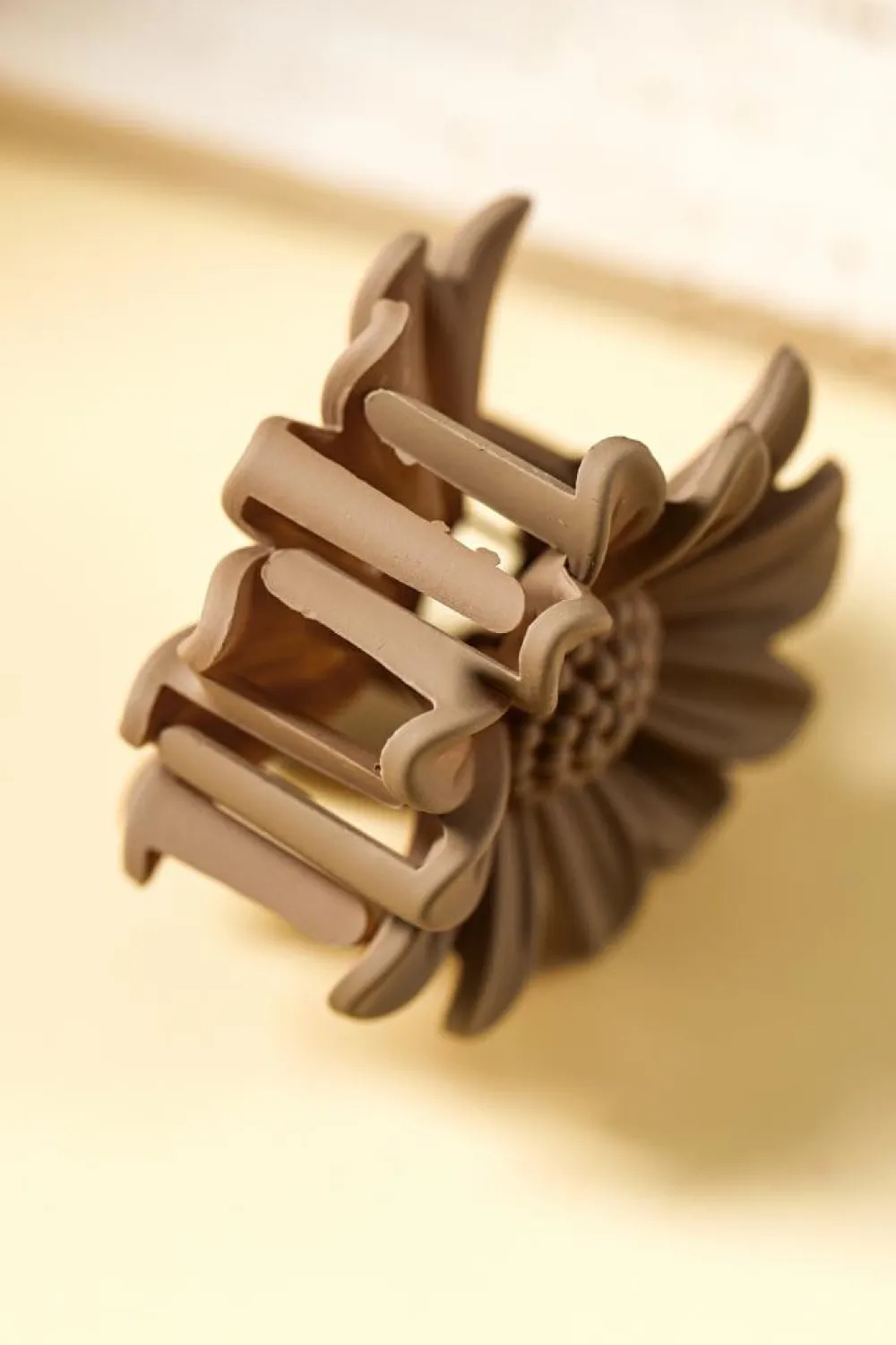 Outlet Dear-Lover Boho Daisy Flower Frosted Hair Clawclip Camel