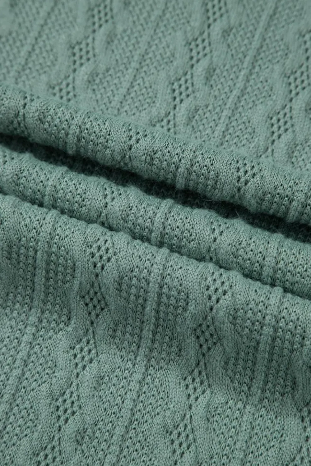 New Dear-Lover Textured Knit Side Pockets Open Front Cardigan Canton