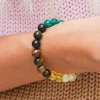 New Dear-Lover Vintage Crystal Beaded Elastic Bracelet Canton