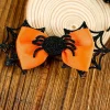 Online Dear-Lover Spider Web Bowknot Halloween Hair Clip Carrot