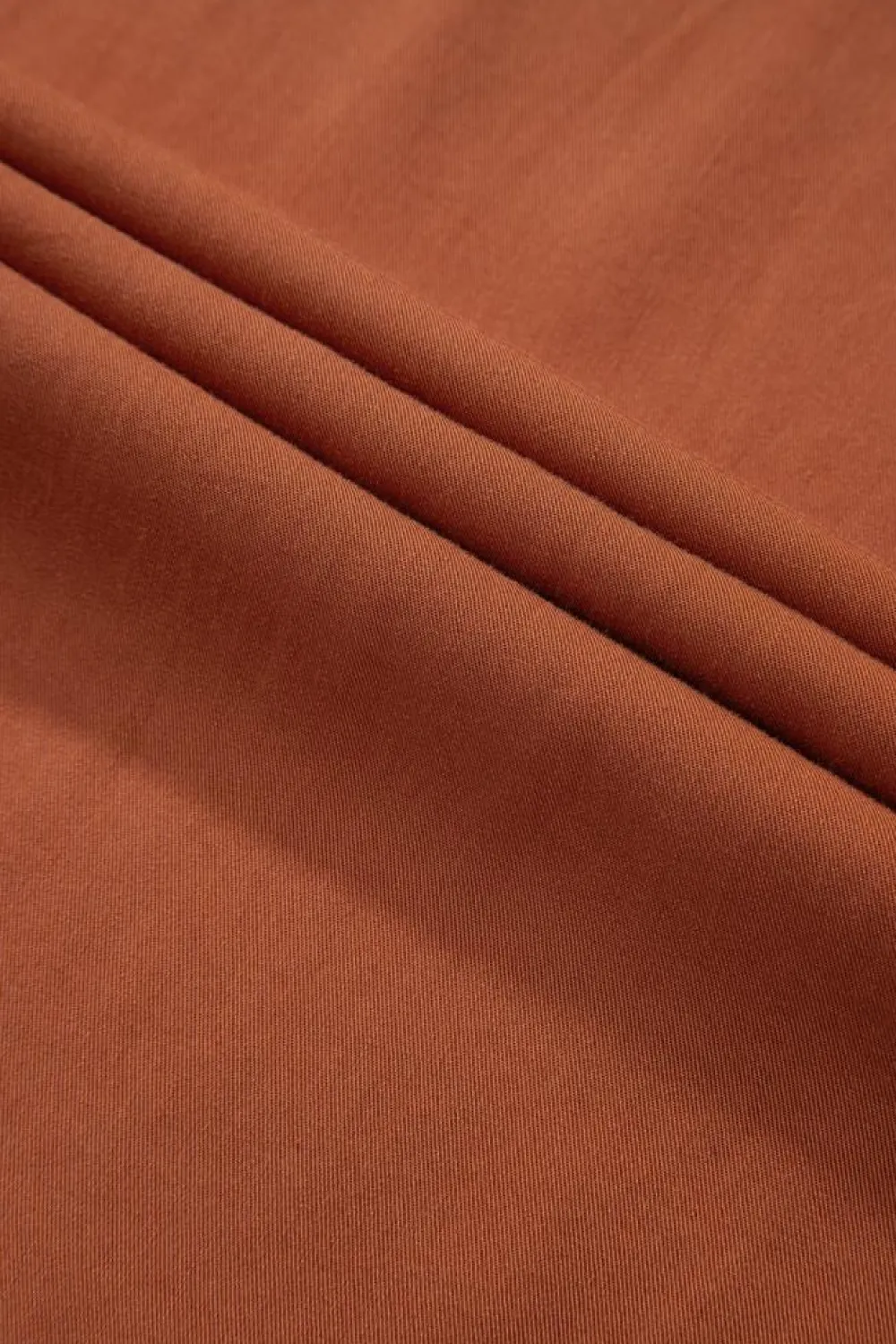 Best Dear-Lover Mineral Wash Cargo Pocket Drawstring Waist Maxi Skirt Chestnut