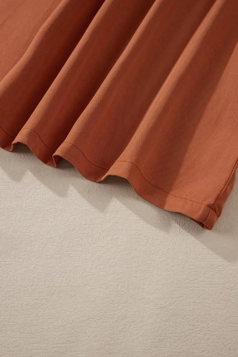 Best Dear-Lover Mineral Wash Cargo Pocket Drawstring Waist Maxi Skirt Chestnut