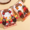 Outlet Dear-Lover Beaded Turkey Thanksgiving Holiday Earrings Cinnamon