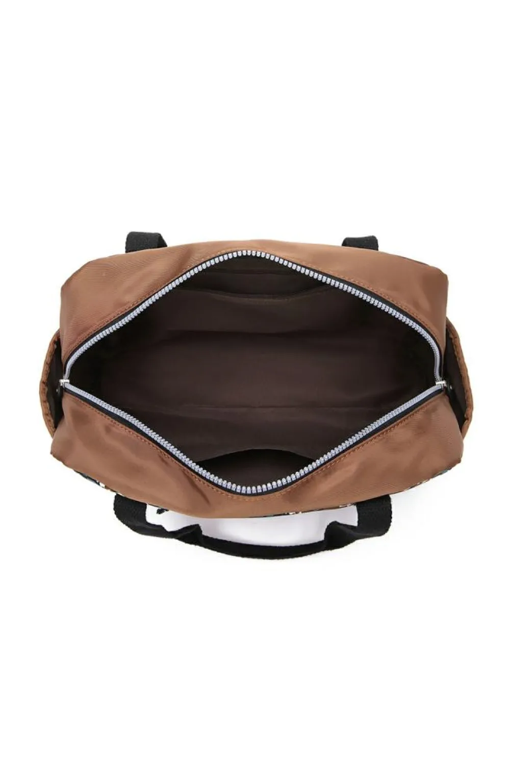 Sale Dear-Lover Western Aztec Print PU Leather Large Travel Duffel Bag Coffee