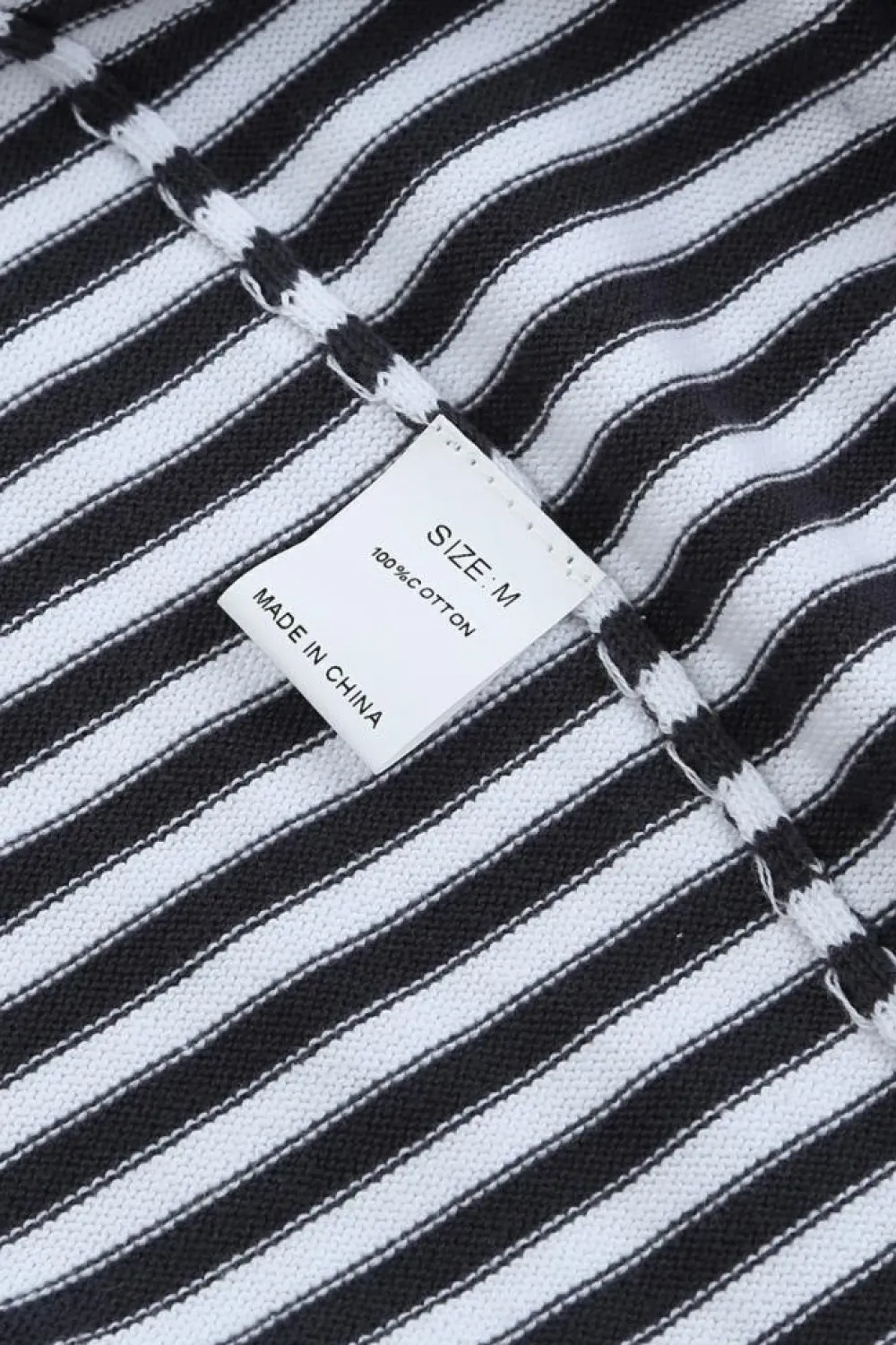 Best Dear-Lover Contrast Trimmed d Drop Shoulder Sweater Stripe