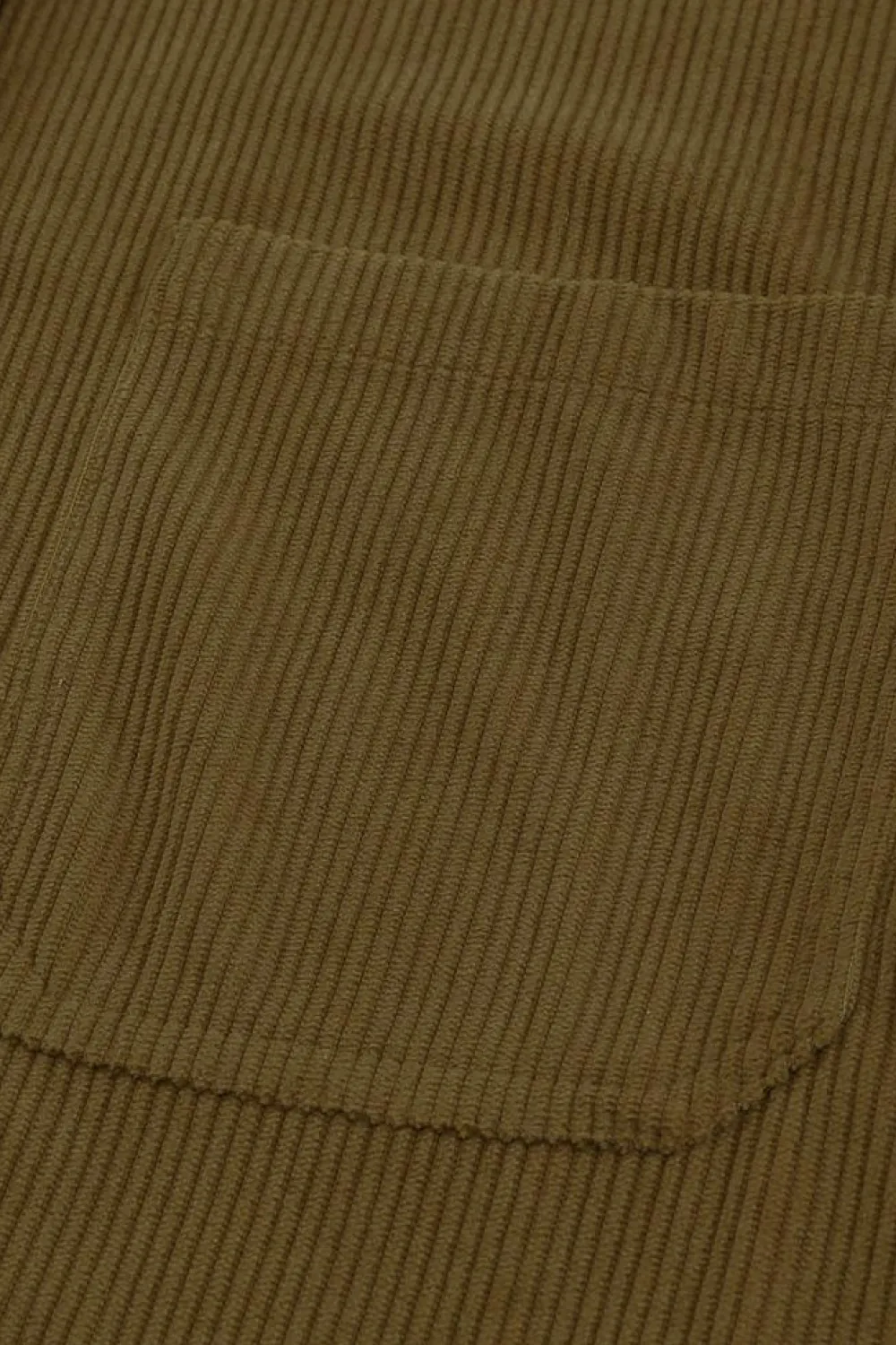 Best Dear-Lover Corduroy Button Pocket Shirt Khaki