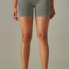 Online Dear-Lover Solid Color High Waist Tummy Control Active Shorts Dark Grey