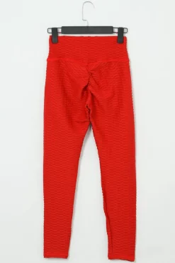 Discount Dear-Lover Perfect Shape Leggings Fiery Red