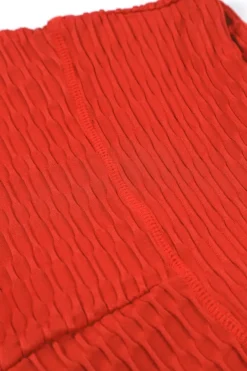 Discount Dear-Lover Perfect Shape Leggings Fiery Red