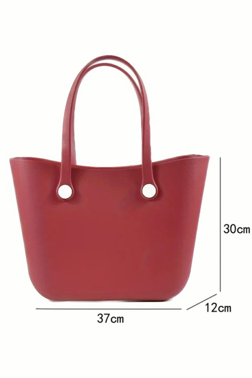 Outlet Dear-Lover Waterproof Self-assembly Detachable Straps EVA Tote Bag Fiery Red