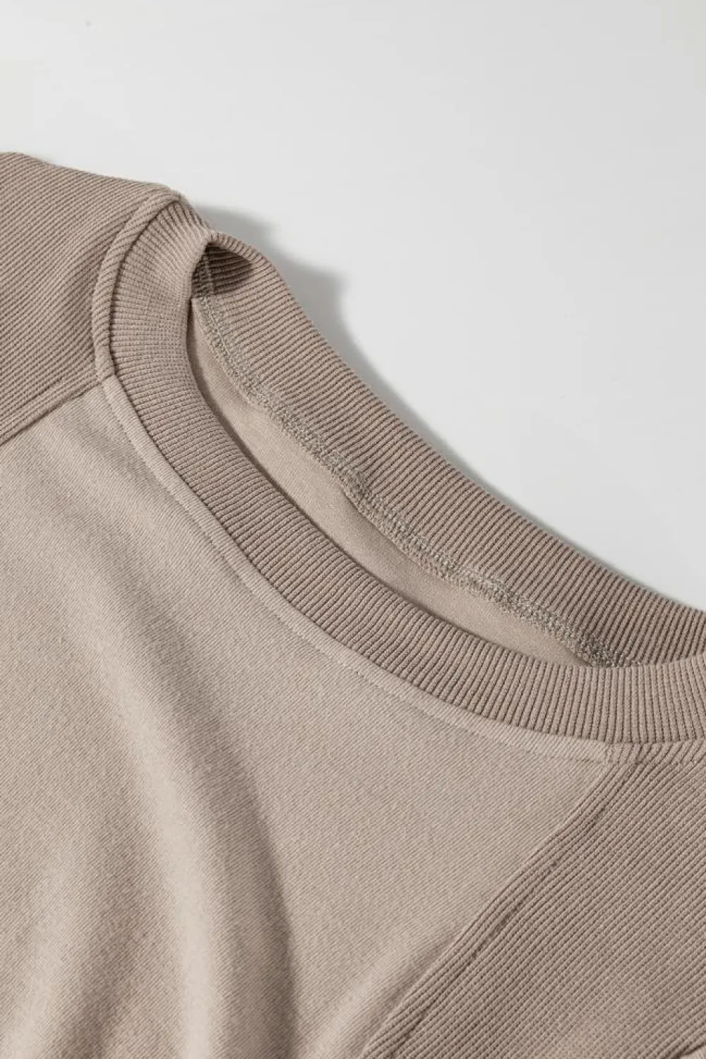 Outlet Dear-Lover Half Lantern Sleeve Solid Colour Pullover Top Goat