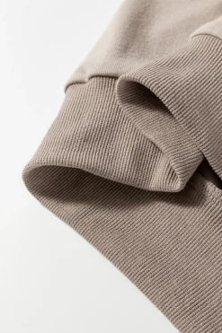 Outlet Dear-Lover Half Lantern Sleeve Solid Colour Pullover Top Goat