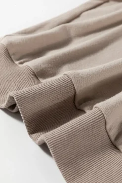 Outlet Dear-Lover Half Lantern Sleeve Solid Colour Pullover Top Goat