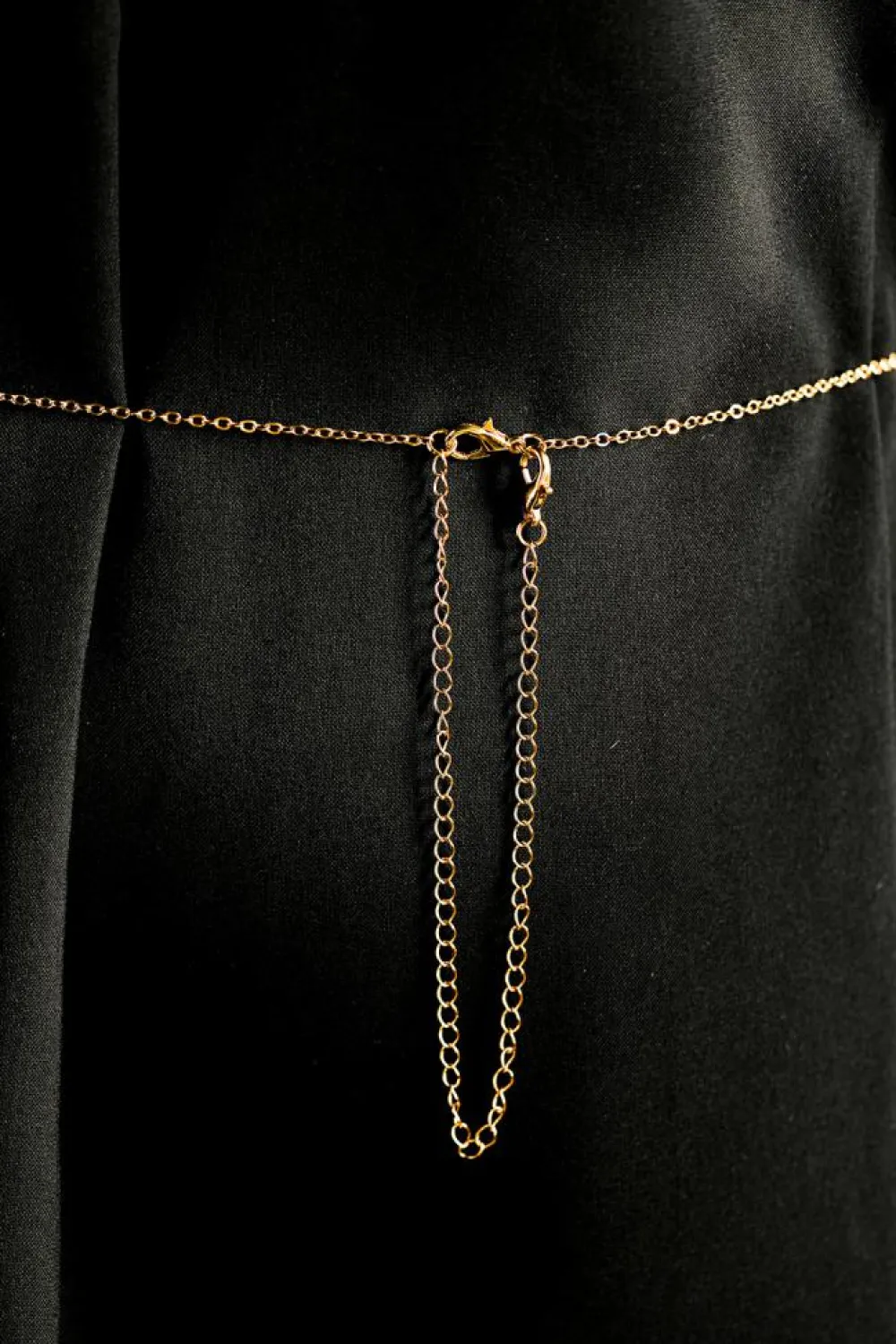 Outlet Dear-Lover Butterfly Decor Tassel Plate Alloy Layered Waist Chain Gold