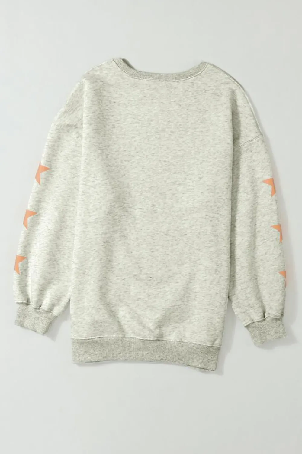 Sale Dear-Lover Game Day Graphic Rugby Football Season Sweatshirt Grapefruit Orange