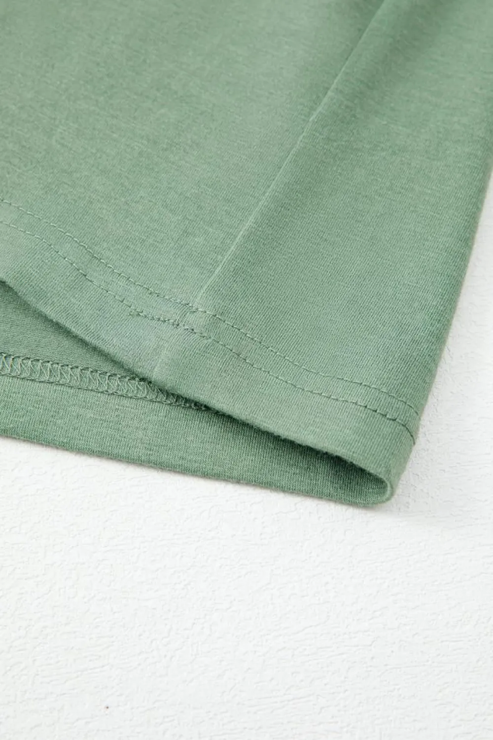 Best Dear-Lover Textured V Neck Flutter Sleeve Ruffled Maxi Dress Grass Green