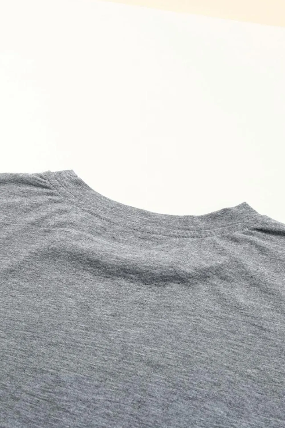 Outlet Dear-Lover CASH Letter Print T Shirt Gray