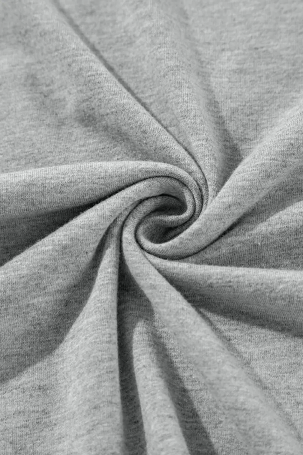 New Dear-Lover Crew Neck Pleated Tank Top Gray