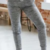 New Dear-Lover Drawstring Waist Pocketed Joggers Gray