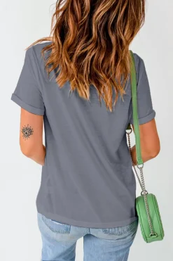 Best Dear-Lover mama mommy mom bruh Crew Neck Graphic Tee Gray