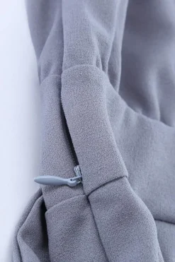 Outlet Dear-Lover Oh So Glam Belted Wide Leg Jumpsuit Gray