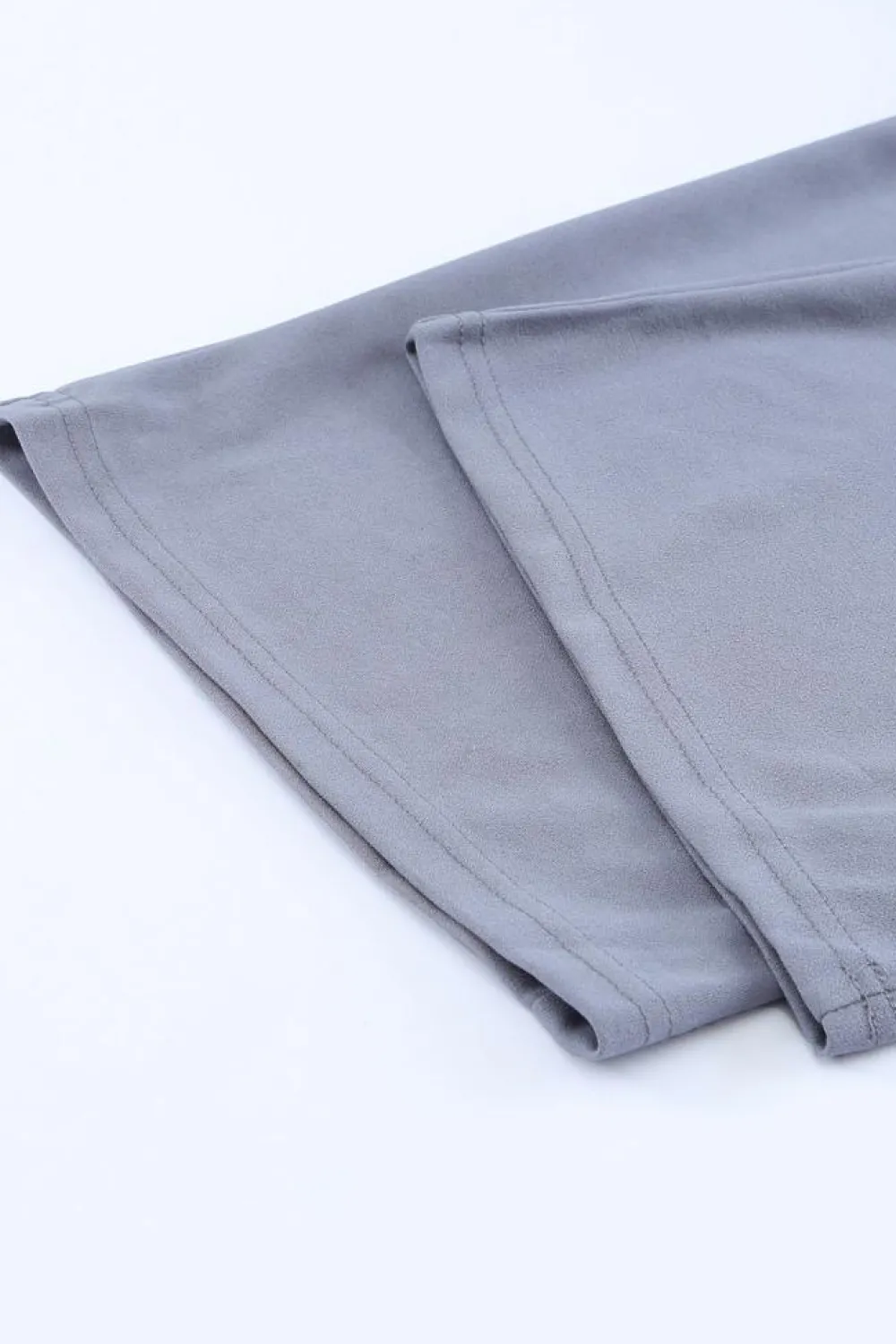 Outlet Dear-Lover Oh So Glam Belted Wide Leg Jumpsuit Gray
